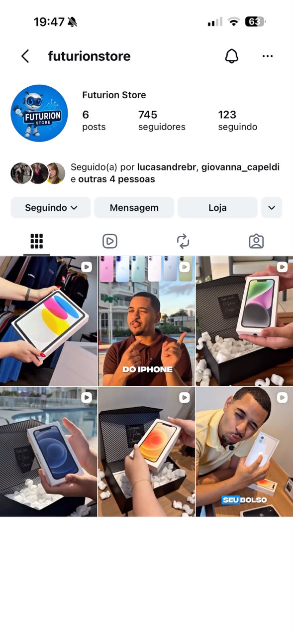 Imagem do cliente Futurion Store
